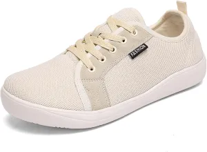 Men's Wide Toe Barefoot Minimalist Barefoot Sneakers Breathable Mesh Training Running Hiking Casual Walking Shoes Zero Drop Sole
