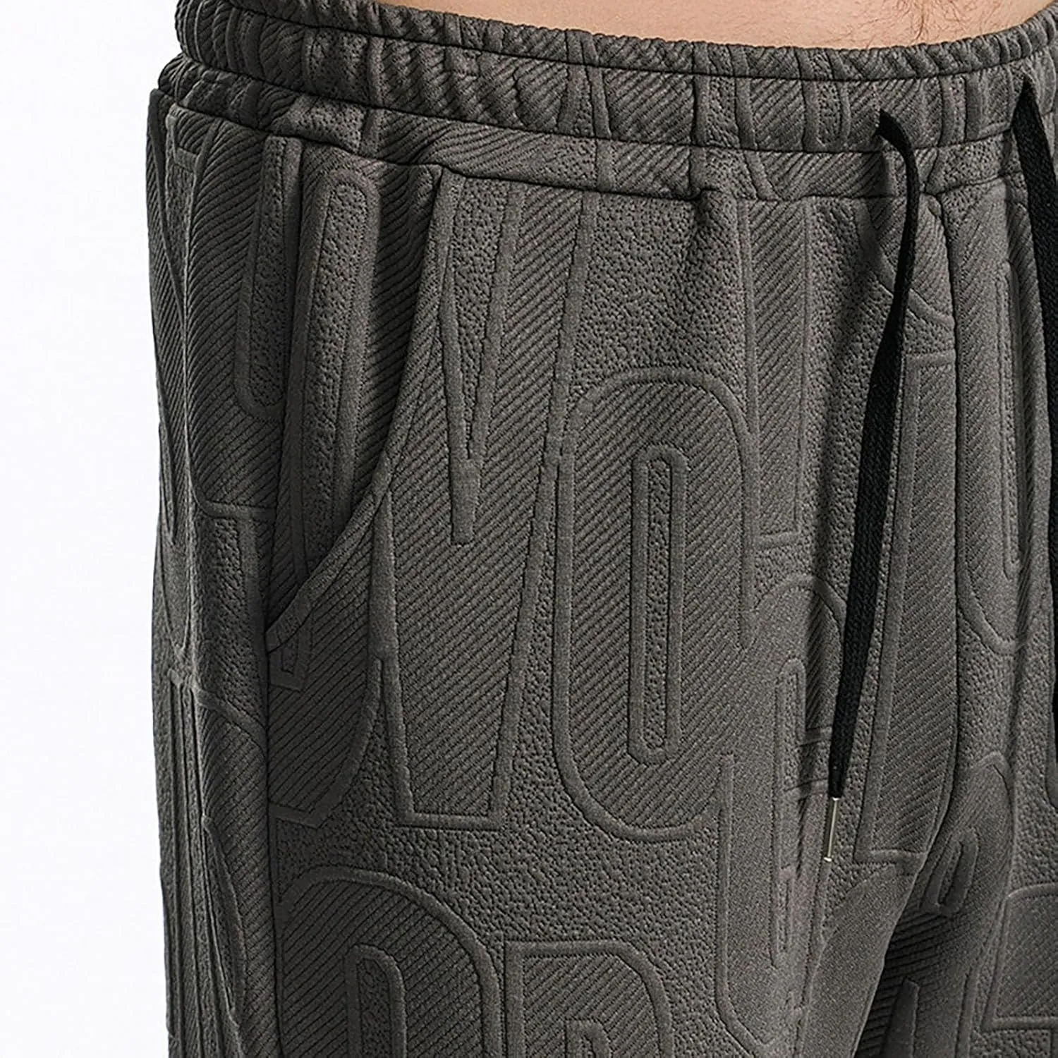 Mens Workout Pants Flex Elastic Waist Breathable Quick Dry Lounge Sweatpants Business Trousers Straight Leg Casual Pants