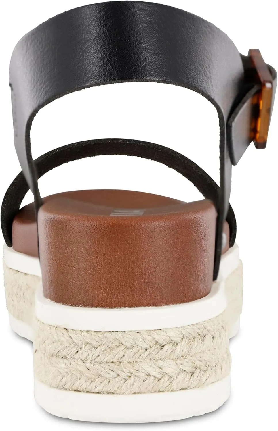 MIA Shoes Kiera Womens Platform Sandals, Espadrille Raffia Sole