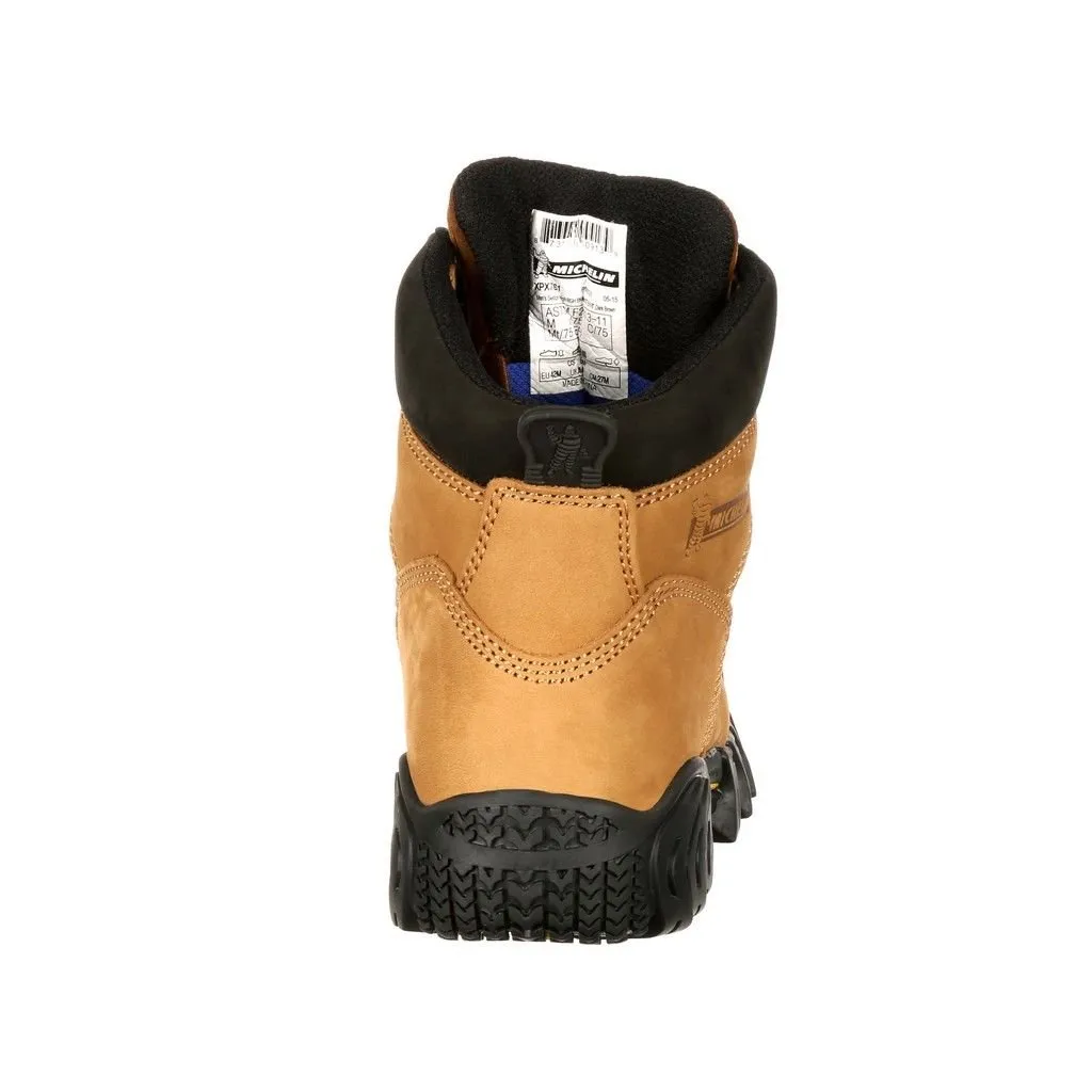 MICHELIN Men's Xpx761 Health Care Professional Shoe, Brown, 9.5 Wide