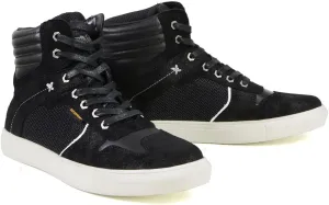 Milwaukee Leather MBM9151 Men's Black Suede and Leather Reinforced Street Riding Waterproof Shoes w/Ankle Support - 11