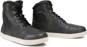 Milwaukee Leather Men's Motorcycle Reinforced Street Biker Casual Riding Shoes Leather Suede Canvas - 9