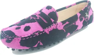 Minishion Women's Casual Loafers Suede Comfortable Driving Shoes YB9603