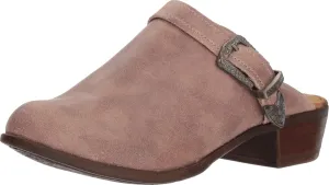 Minnetonka Women's Billie Leather Slip-On Mules