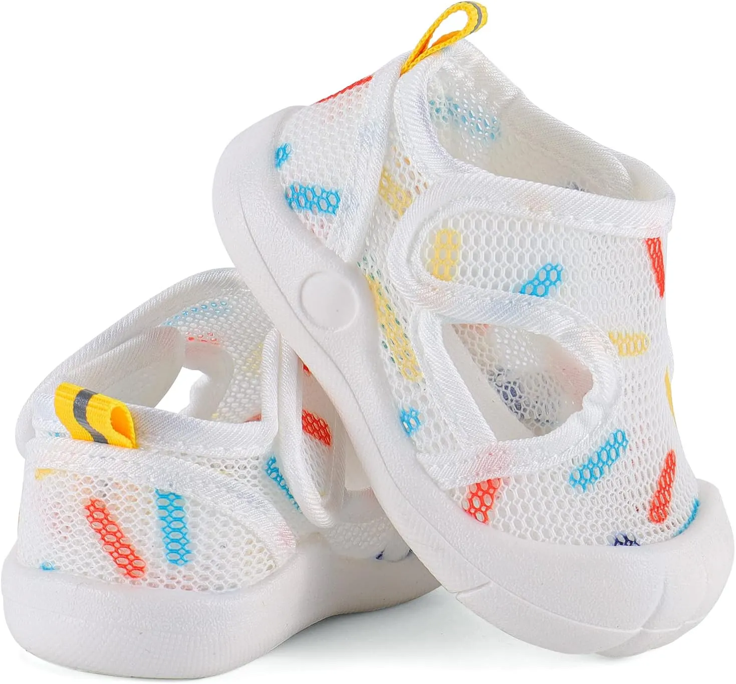 MK MATT KEELY Toddler Sandals Summer Kids Water Sandals Closed Toe Adjustable Water Shoes Outdoor Lightweight Beach Shower Shoes for Boys Girls