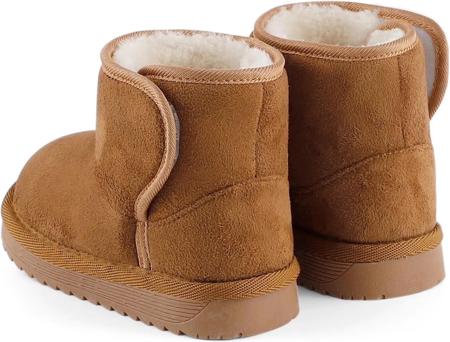 MK MATT KEELY Winter Boots for Toddler Boots for boys Soft Warm Fur Snow Boots For Girl Plush Black Snow Boots