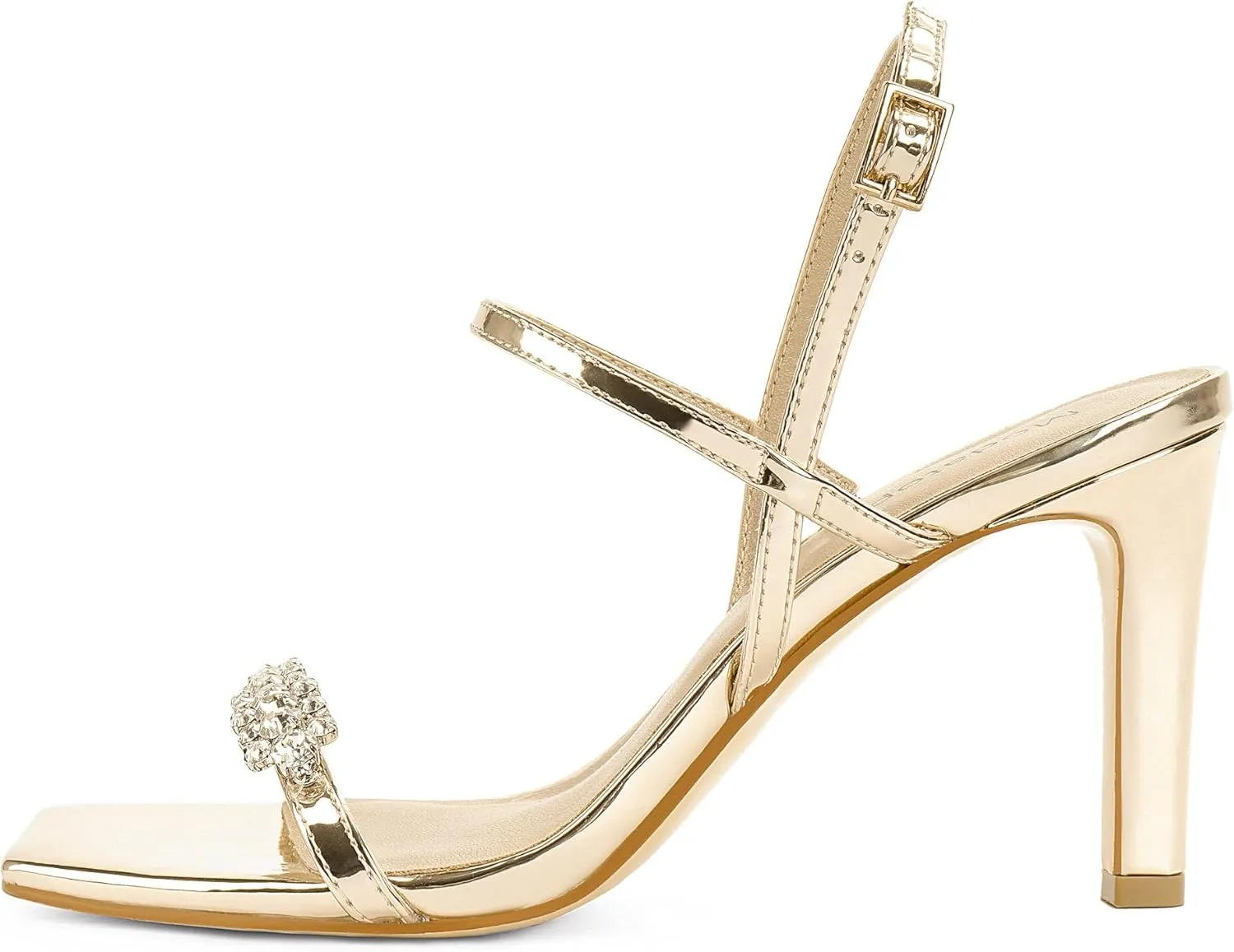 Modatope Womens Sandals Open Toe Strappy Sandals Ankle Strap High Heel Sandals for Women
