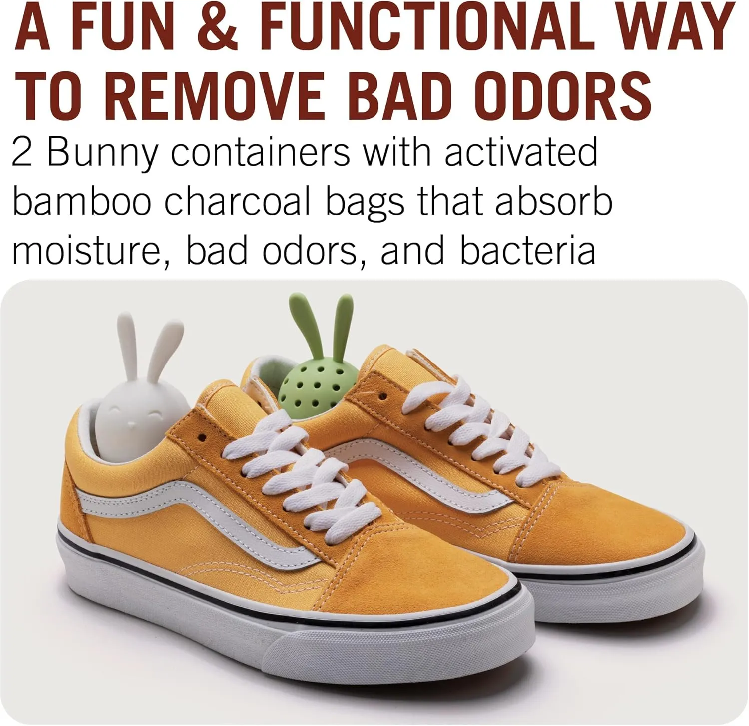 Monkey Business Odour Remover for Shoes/Shoe Deodorising Shoe Odour Neutralise Odour Remover for Shoes Activated Carbon Also Keeps Cupboards, Lockers and Gym Bags Fresh/Sneakers Peekers