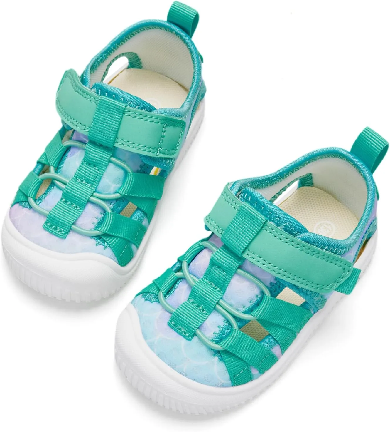 MORENDL Toddler Quick-Dry Summer Sandals Breathable Non-Slip Baby Water Shoes for Aqua Beach Pool