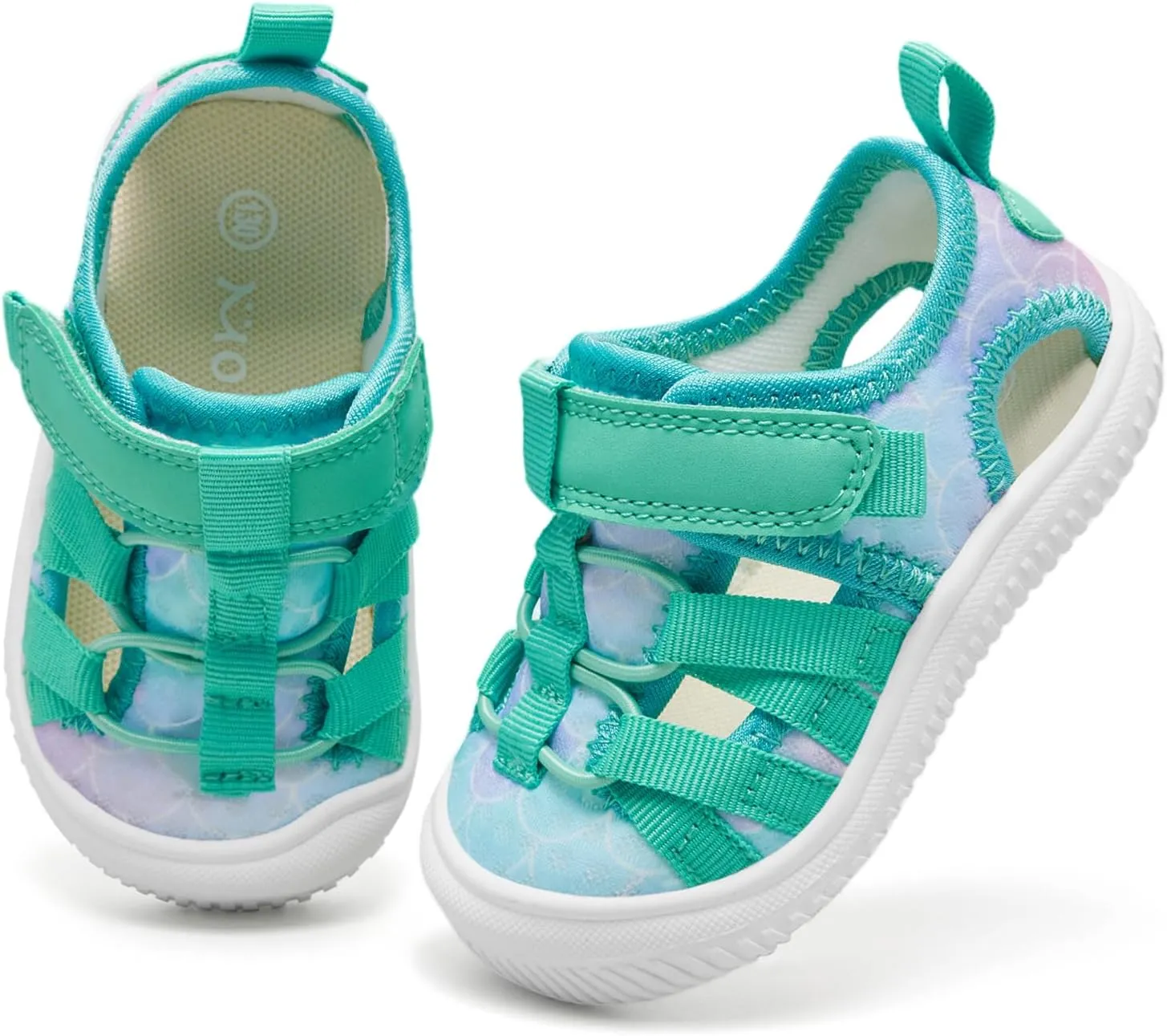 MORENDL Toddler Quick-Dry Summer Sandals Breathable Non-Slip Baby Water Shoes for Aqua Beach Pool