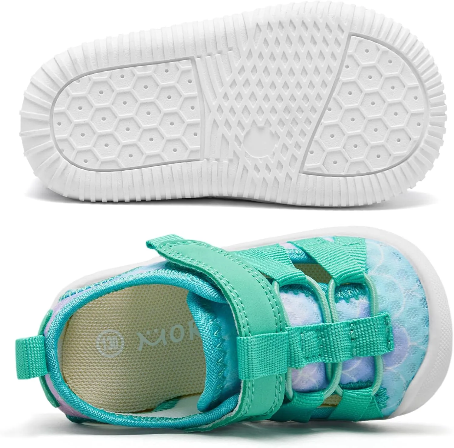 MORENDL Toddler Quick-Dry Summer Sandals Breathable Non-Slip Baby Water Shoes for Aqua Beach Pool