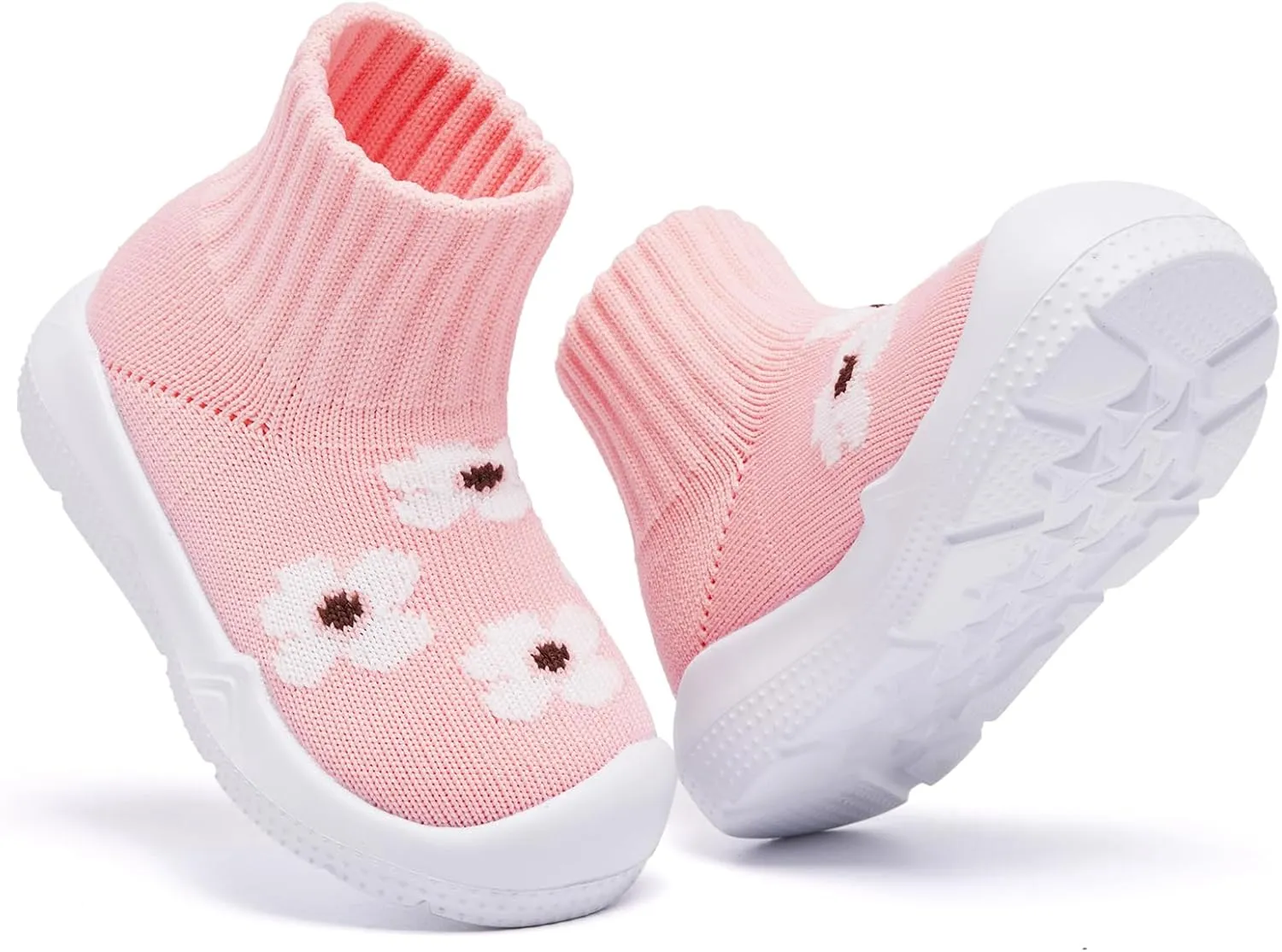 MORENDL Toddler Sock Shoes Baby Walking Shoes Infant Slippers Boys & Girls Non-Slip Sneakers