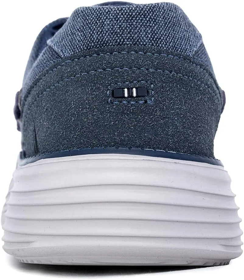 Nautica Men's Slip-On Casual Loafers Comfort Sneaker - Elastic Stretch Moccasin - Athletic Walking Shoe-Pearson