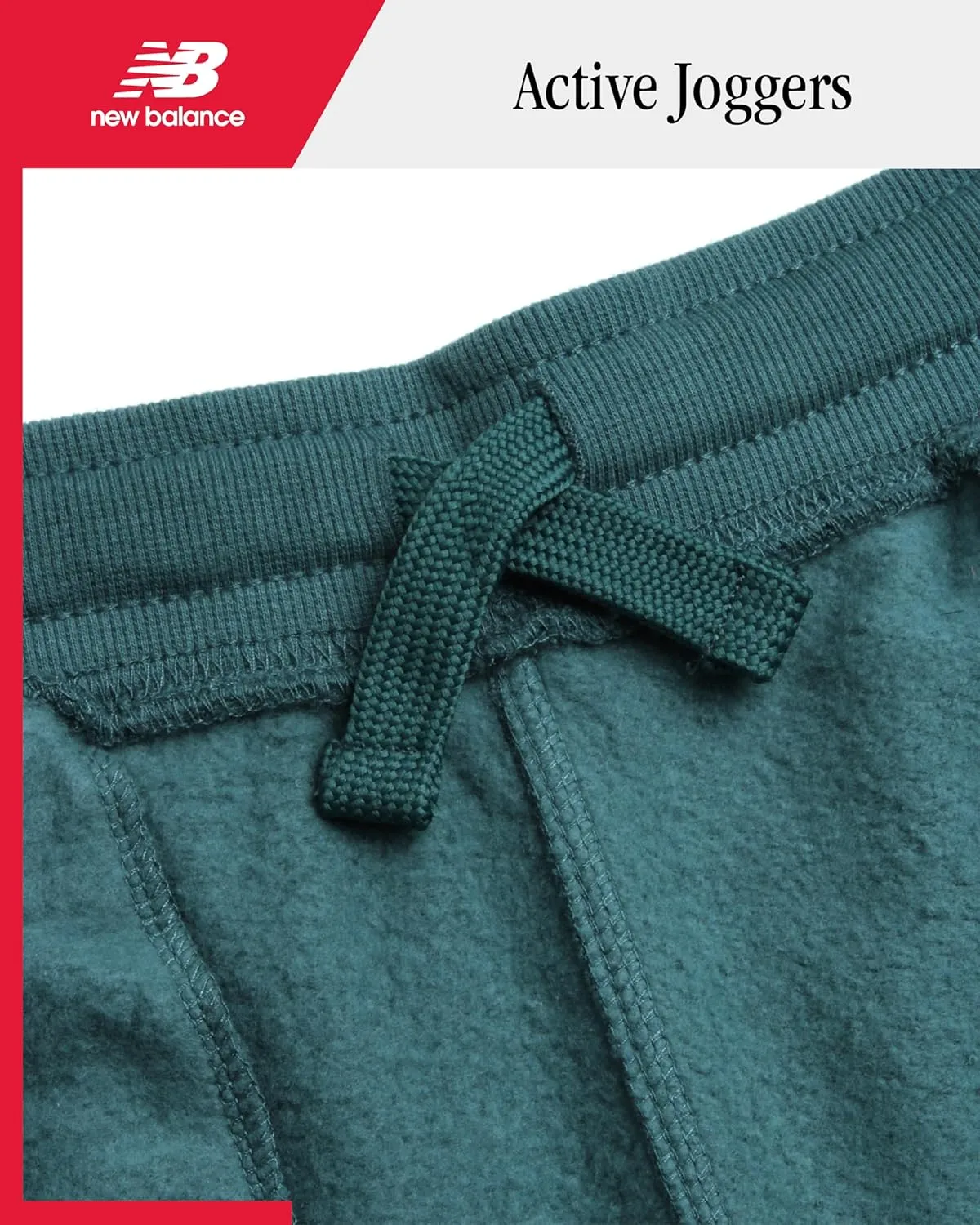 New Balance Boys Sweatpants - Lightweight Fleece Boys Athletic Pants with Pockets and Adjustable Waistband (Sizes: 8-20)