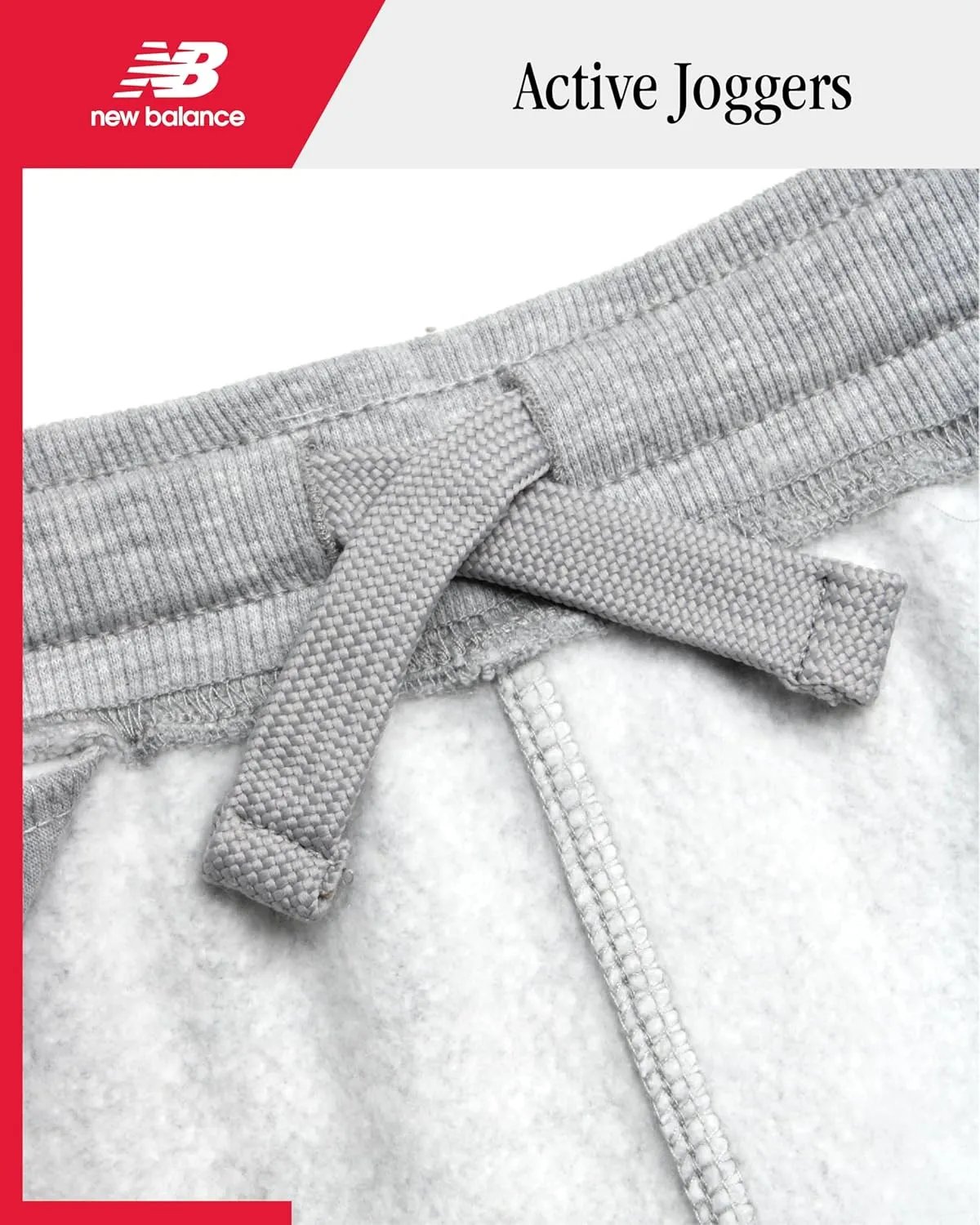 New Balance Boys Sweatpants - Lightweight Fleece Boys Athletic Pants with Pockets and Adjustable Waistband (Sizes: 8-20)
