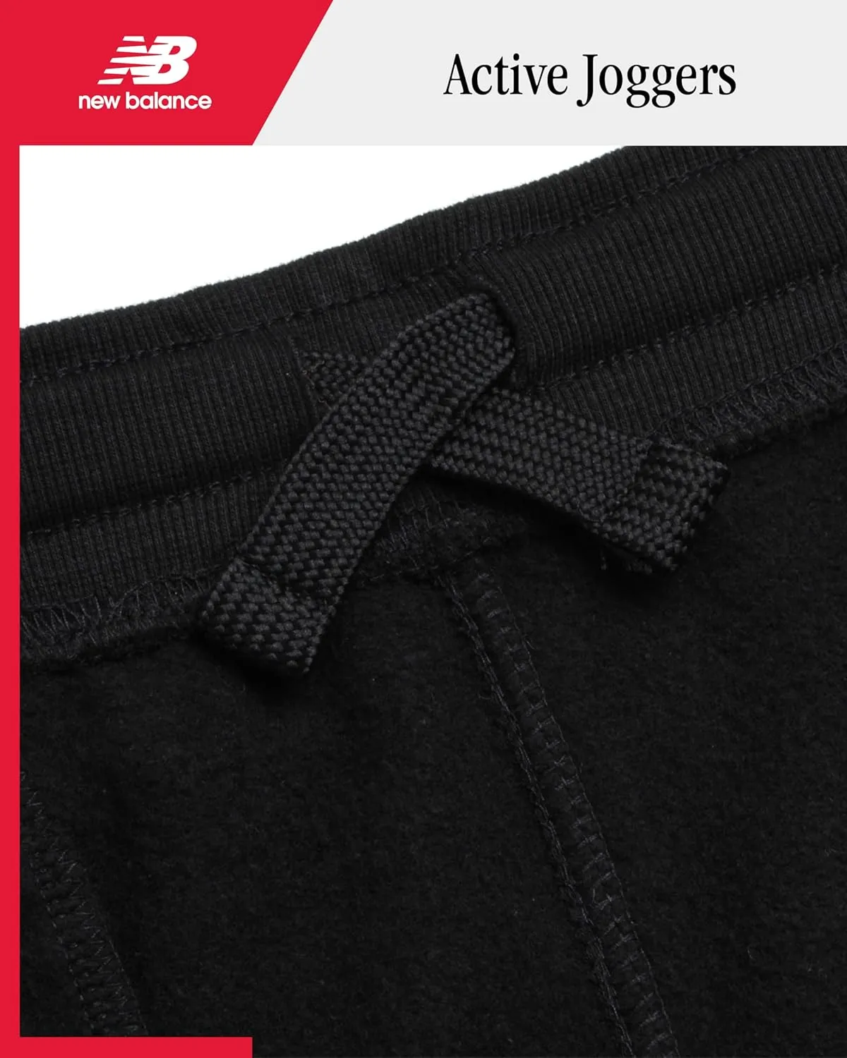 New Balance Boys Sweatpants - Lightweight Fleece Boys Athletic Pants with Pockets and Adjustable Waistband (Sizes: 8-20)