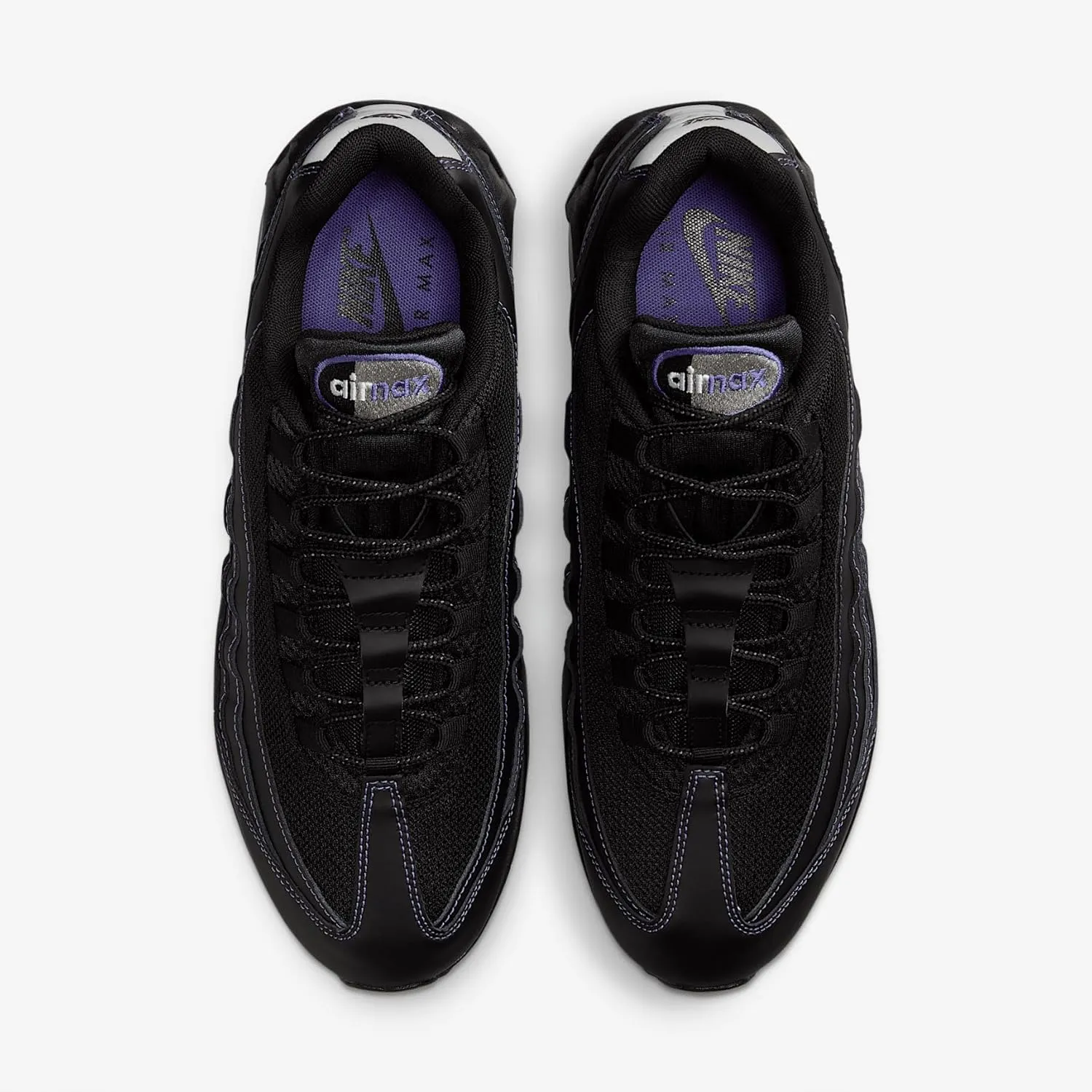Nike Air Max 95 OG Men's Shoes (IB7936-001, Black/Persian Violet/Wolf Grey/Black)