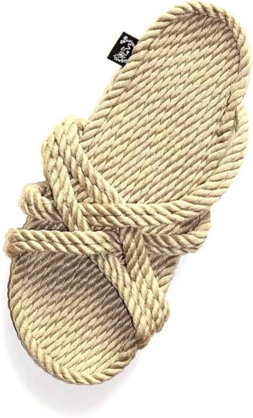 Nomadic State of Mind JC Slip On Sandal | Handmade | Woven | Adjustable | Men and Women’s Sizes | Vegan | Socially Responsible | Machine Washable