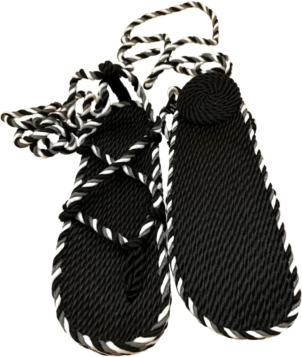 Nomadic State of Mind Rope Sandals, Romano Sandals For Men and Women, Unisex, Handmade Shoes, Straw Sandals
