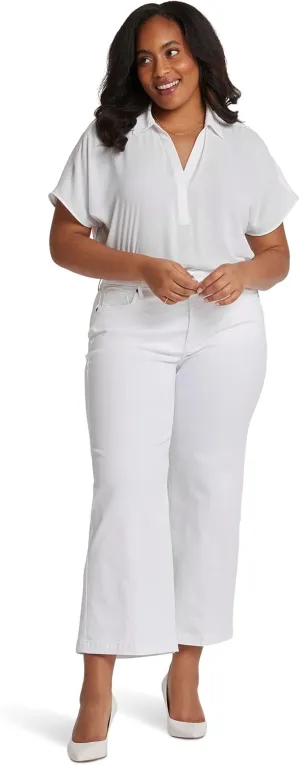NYDJ Women's Plus Size Teresa Wide Leg