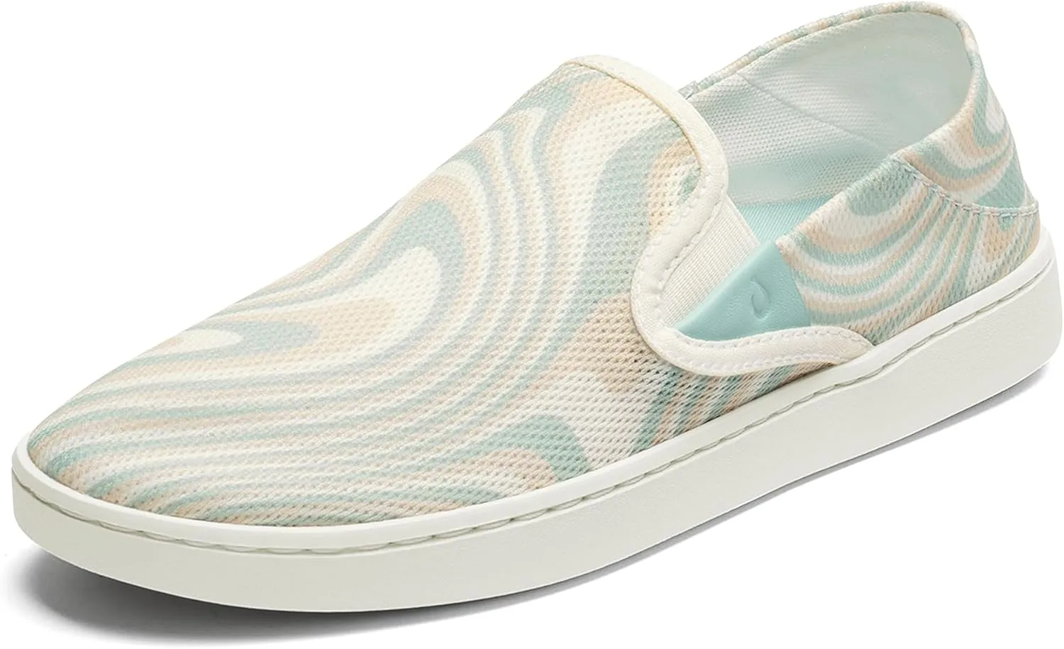 OLUKAI Pehuea Women's Slip On Sneakers, Casual Everyday Shoes with Easy On & Off Design, Breathable Mesh & Drop-in Heel, All-Day Comfort & Support