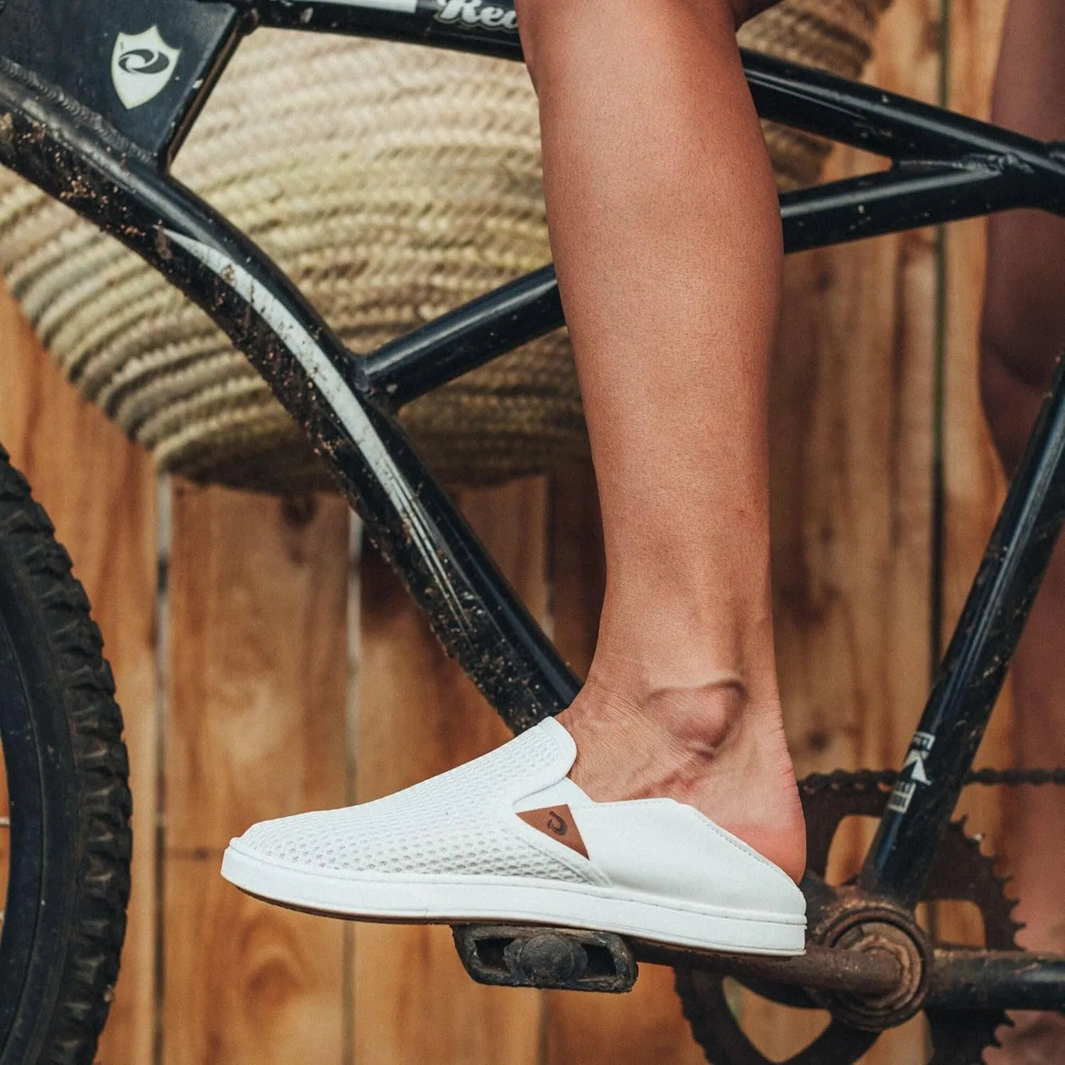 OLUKAI Pehuea Women's Slip On Sneakers, Casual Everyday Shoes with Easy On & Off Design, Breathable Mesh & Drop-in Heel, All-Day Comfort & Support