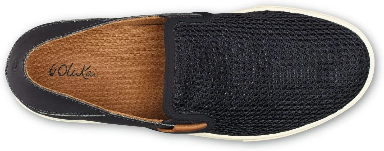 OLUKAI Pehuea Women's Slip On Sneakers, Casual Everyday Shoes with Easy On & Off Design, Breathable Mesh & Drop-in Heel, All-Day Comfort & Support