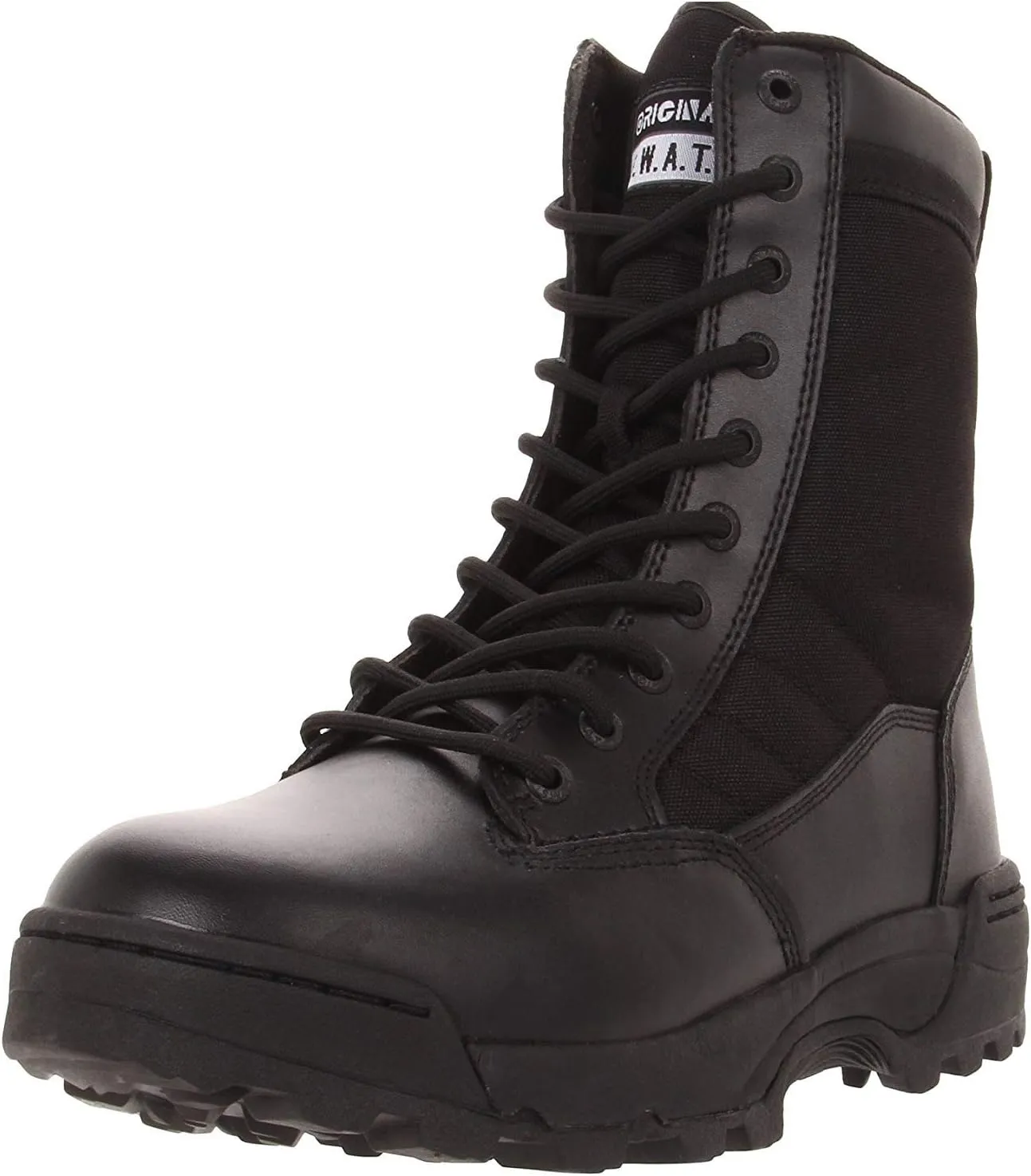 Original S.W.A.T. Classic 9" Side Zip - Boots for Men - Soft Toe Construction - Padded Tongue & Collar