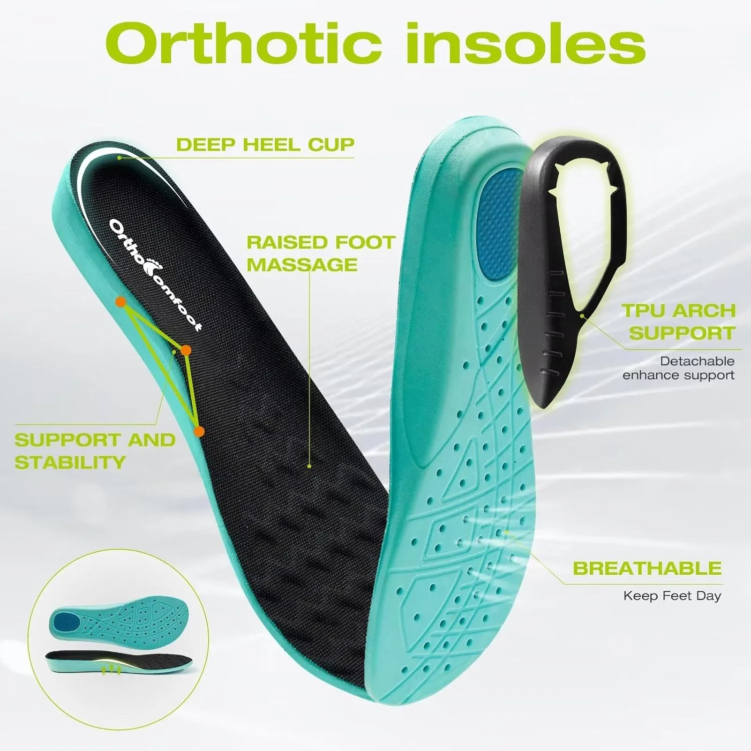 OrthoComfoot Men's Orthopedic Diabetic Extra Wide Walking Shoes: Comfortable Arch Support Slip-On Loafers for Plantar Fasciitis, Adjustable Easy Top Orthotic Shoes for Foot and Heel Pain Relief