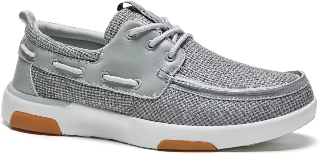 OrthoComfoot Men's Orthopedic Walking Shoes with Arch Support: Casual Plantar Fasciitis Slip-On Loafers for Flat Feet, Orthotic Adjustable Fashion Sneakers for Foot and Heel Pain