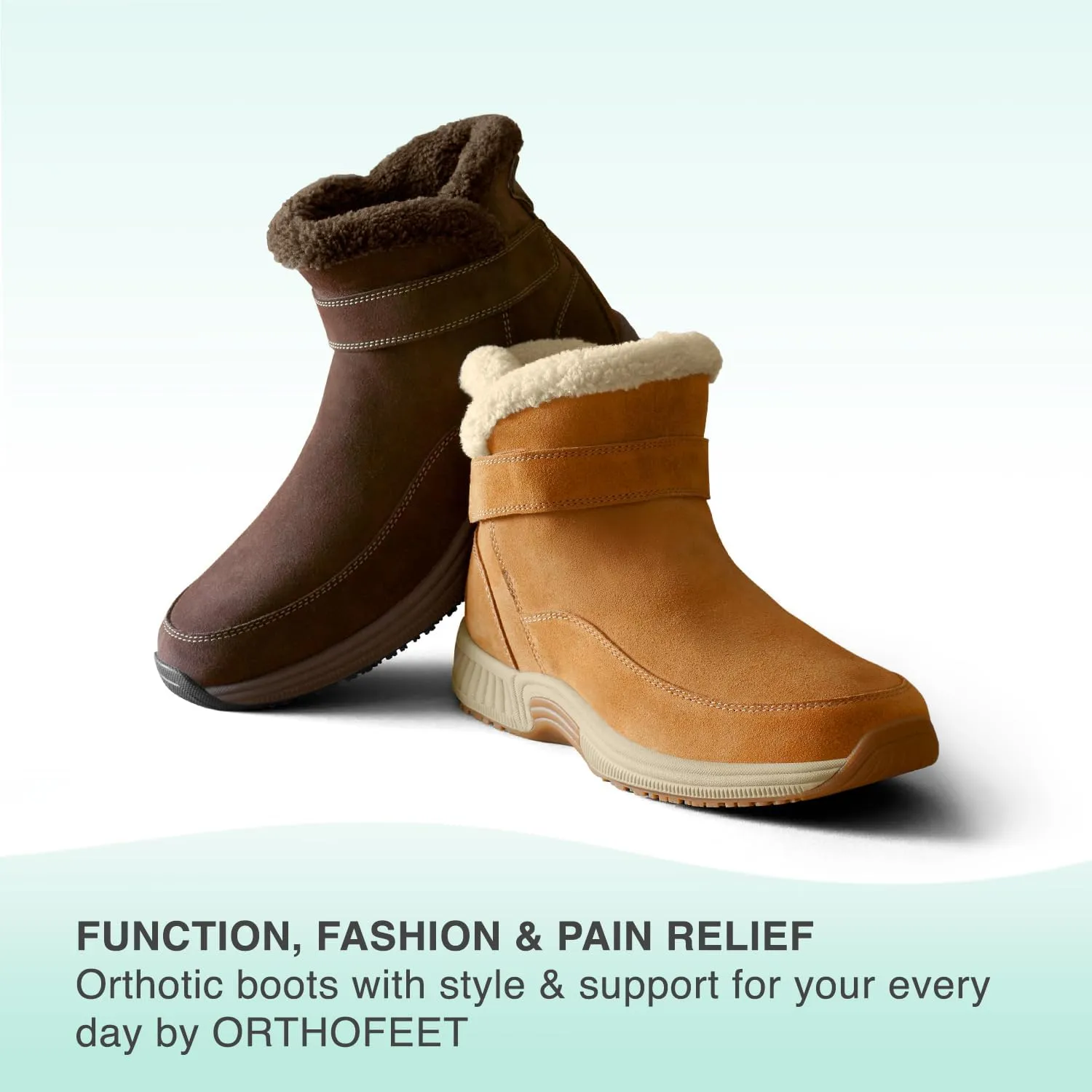 Orthofeet Women's Orthopedic Bliss Boots for Foot Pain Relief