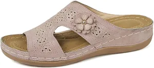 Orthopedic Sandals for Women Comfortable Dressy Wedge Spring Shoes Summer Vacation Arch Support Orthotic Sandals