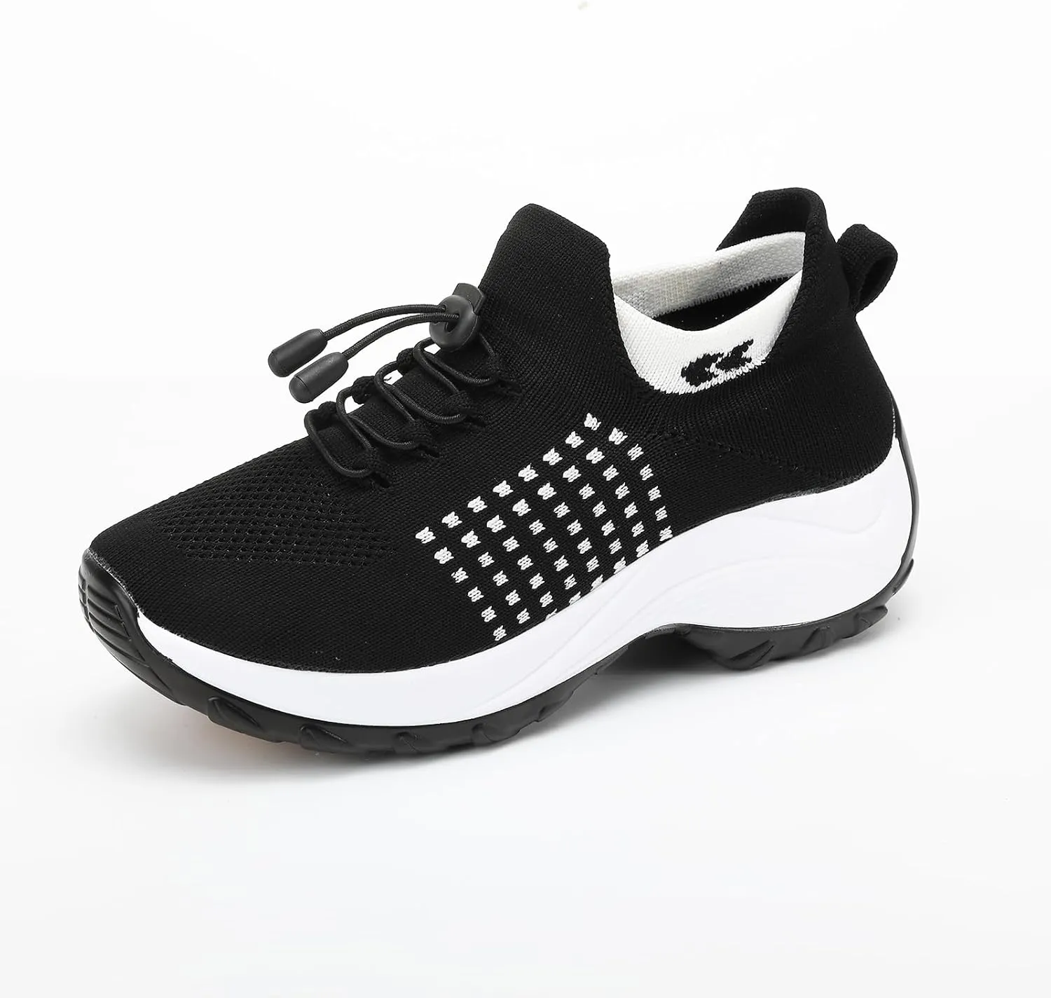 Orthopedic Shoes for Women Men Adjustable Elastic Strap Breathable Sneakers,Lightweight Non Slip Air Cushion Running Walking Sneakers,Outdoor Athletic Waterproof Soles Shoes with Arch Support