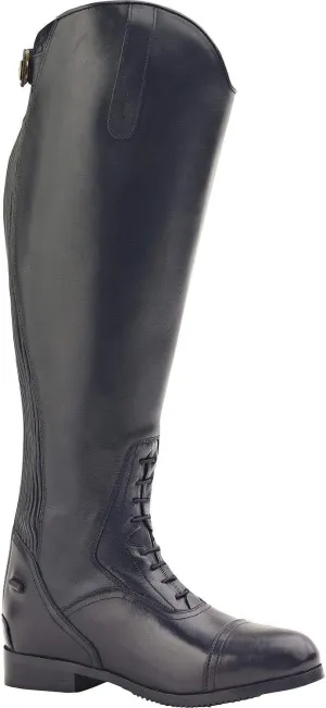 Ovation Women's Durable Stylish Equestrian Horse Riding Tall Extra Wide Calf Leather Flex Plus Field Boot