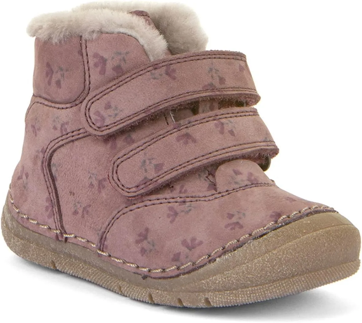 Paix Up Winter Brown Ankle Boots