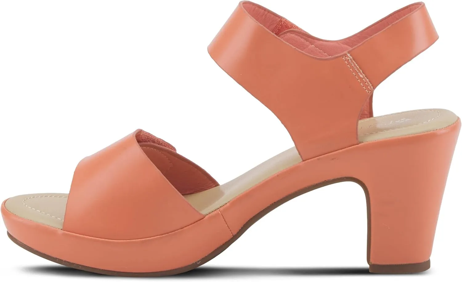 PATRIZIA Spring Step Dade Sandals for Women - Ladies Casual Platform Sandal with Hook and Loop - Slip-On Womens Sandals for Any Event