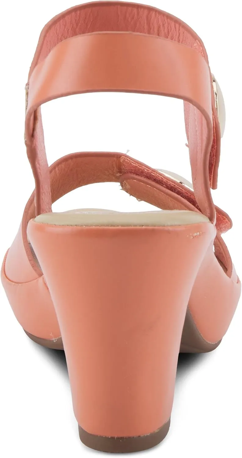 PATRIZIA Spring Step Dade Sandals for Women - Ladies Casual Platform Sandal with Hook and Loop - Slip-On Womens Sandals for Any Event