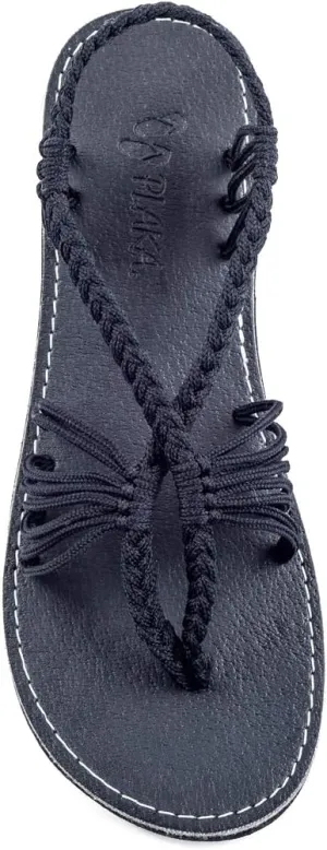 Plaka Seashell Comfortable Womens Sandals | Strappy Sandals for Women Dressy Style Perfect for Beach Walk and Poolside