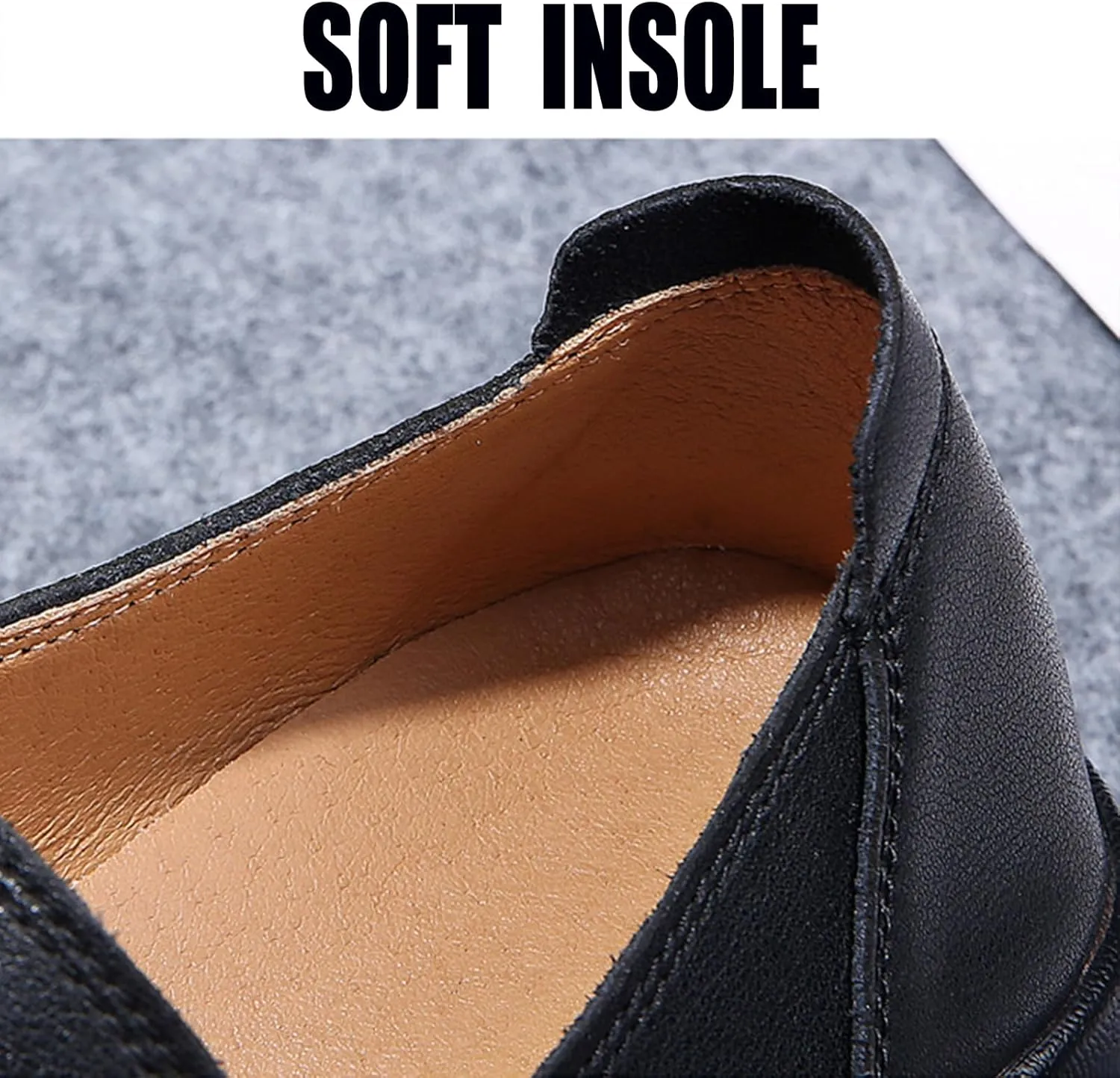 Platform Slip-On Rocker Sneakers for Women Arch Support Walking All Day Fashion Wide Round Toe Comfort Thick Wedge Loafers Casual Daily Work Walking Shoes