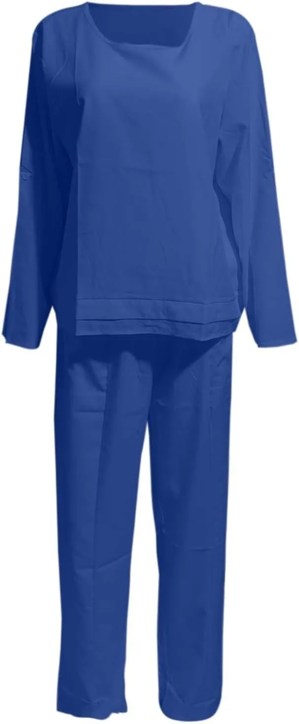 Plus Size Two Piece Sets for Women Cotton Linen Jogger Lounge Set Short Sleeve Tops Long Track Pants Tracksuit