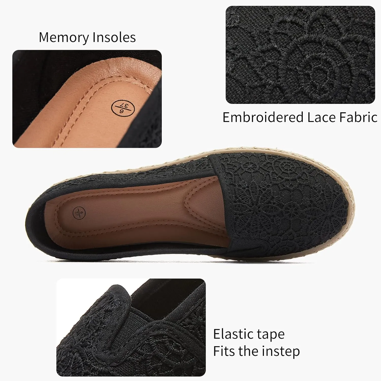 POVOGER Flats Shoes Women Slip On Shoes Womens Loafers Dress Shoes for Women Shoes Flats Comfortable