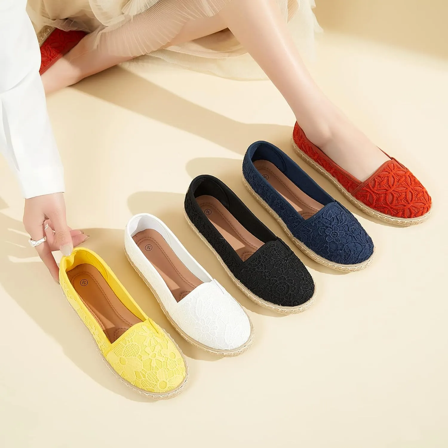 POVOGER Flats Shoes Women Slip On Shoes Womens Loafers Dress Shoes for Women Shoes Flats Comfortable