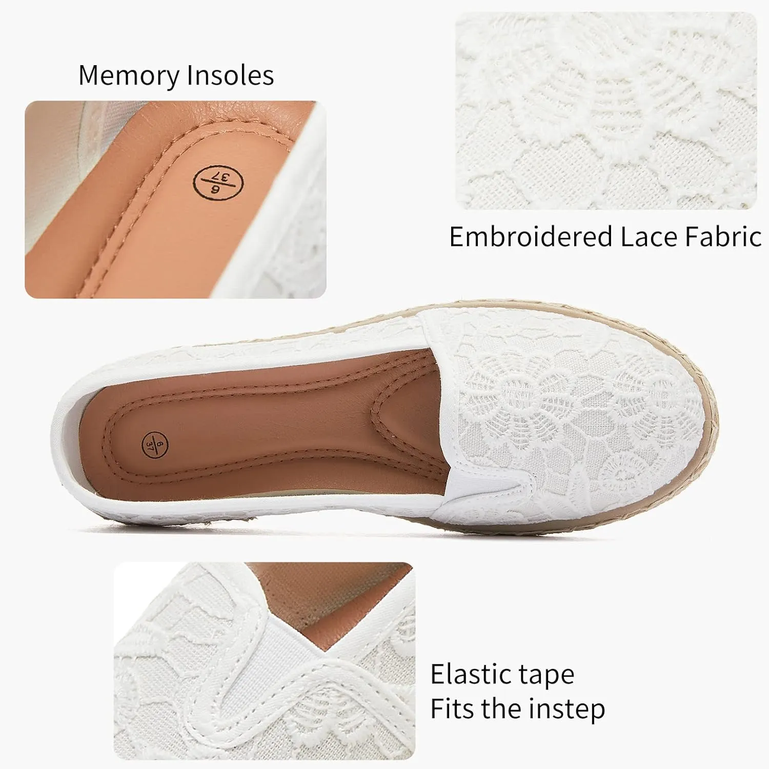 POVOGER Flats Shoes Women Slip On Shoes Womens Loafers Dress Shoes for Women Shoes Flats Comfortable
