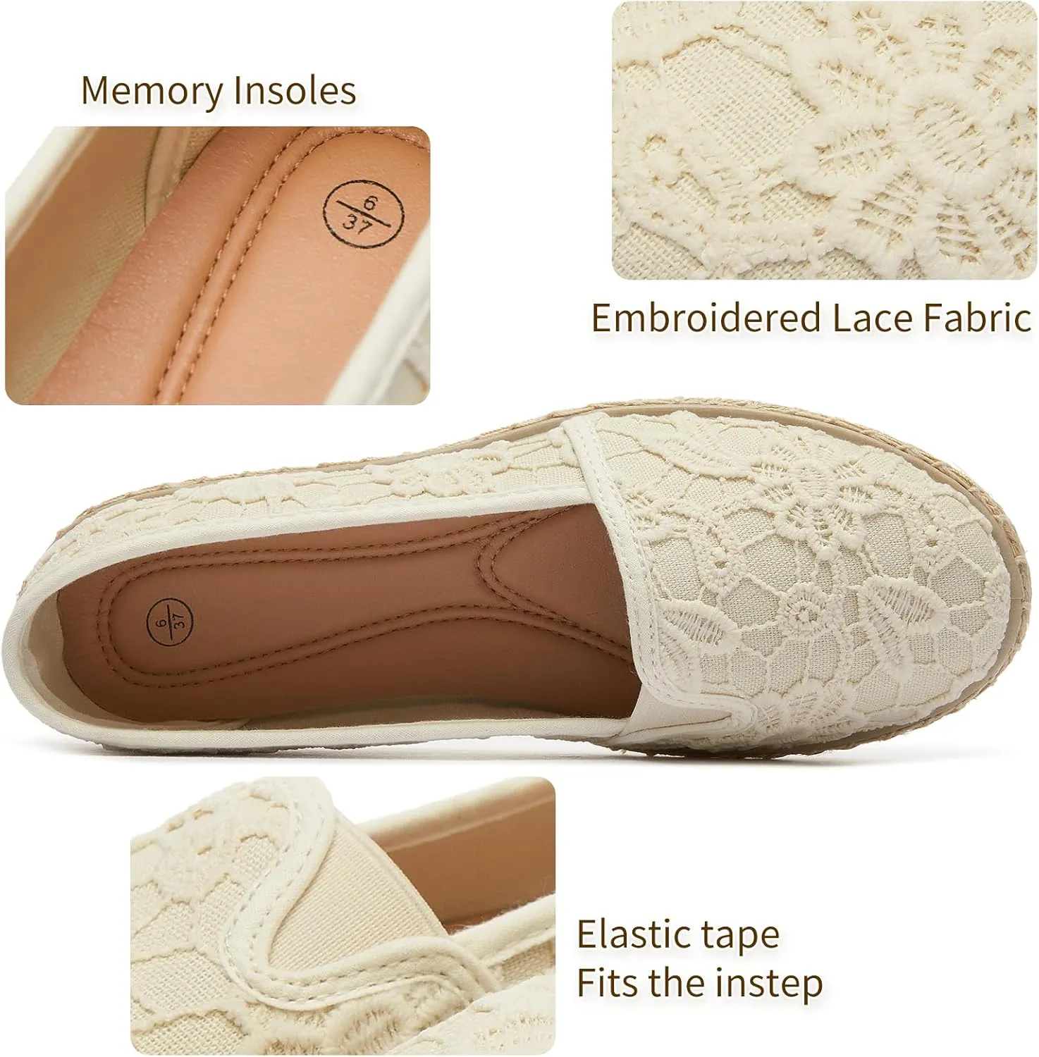 POVOGER Flats Shoes Women Slip On Shoes Womens Loafers Dress Shoes for Women Shoes Flats Comfortable