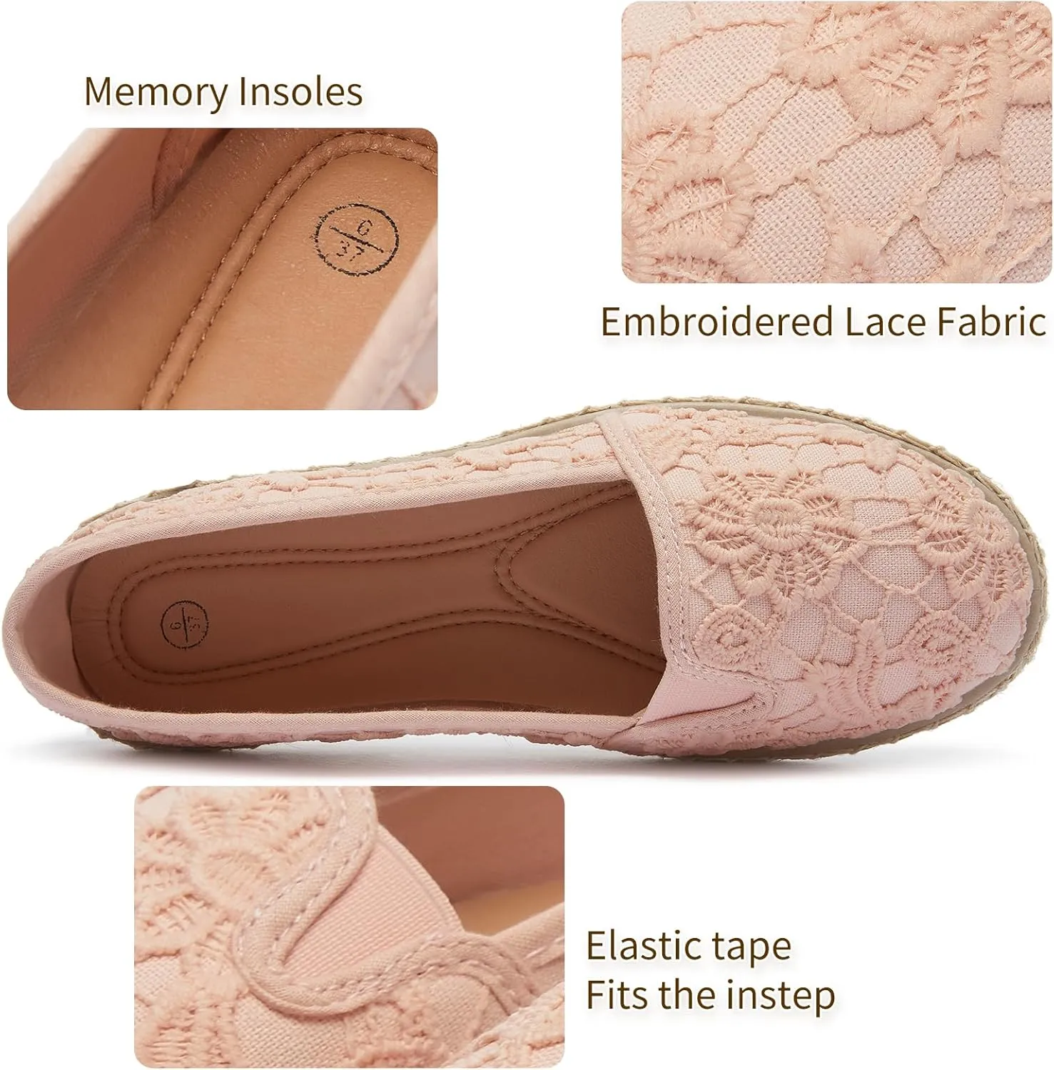 POVOGER Flats Shoes Women Slip On Shoes Womens Loafers Dress Shoes for Women Shoes Flats Comfortable