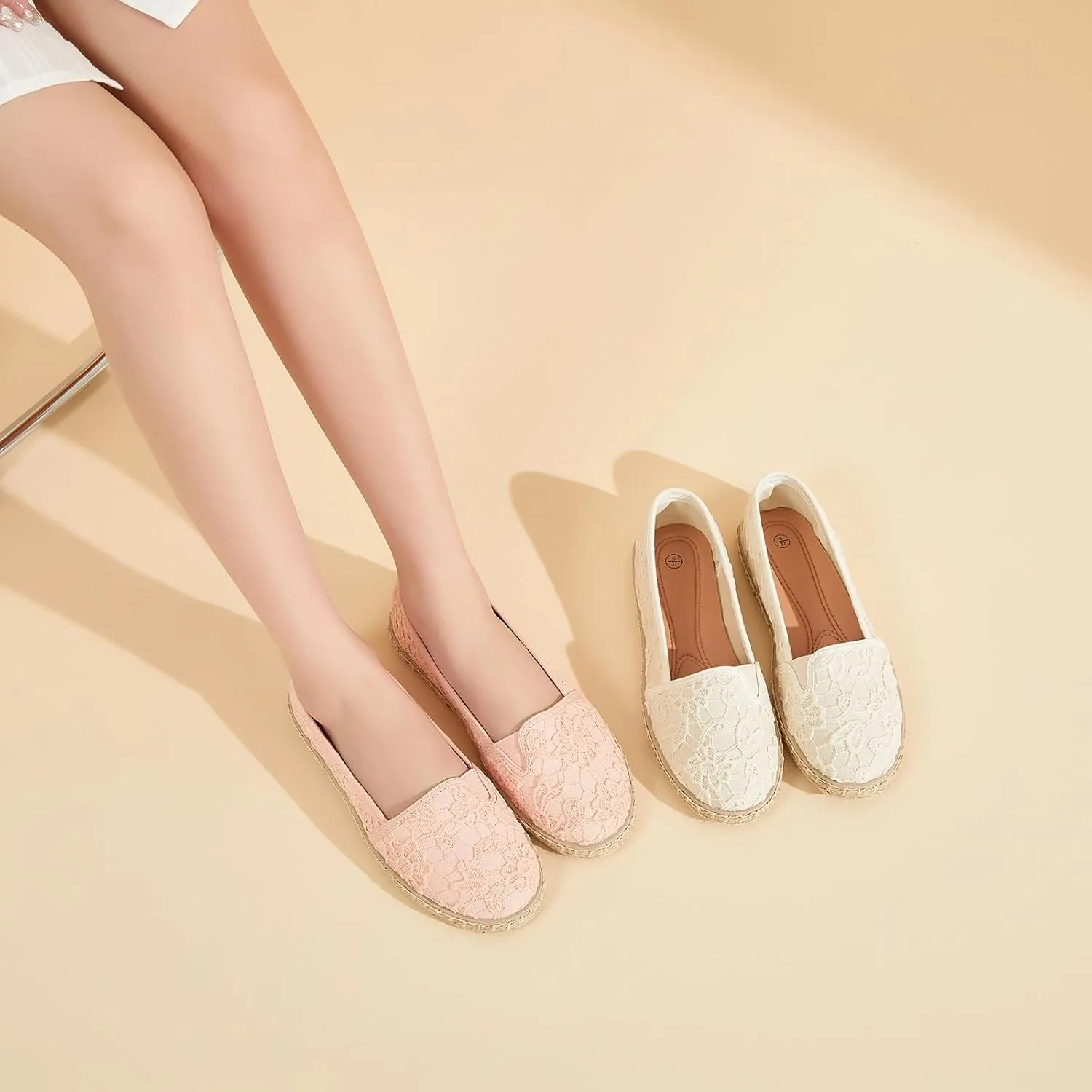 POVOGER Flats Shoes Women Slip On Shoes Womens Loafers Dress Shoes for Women Shoes Flats Comfortable