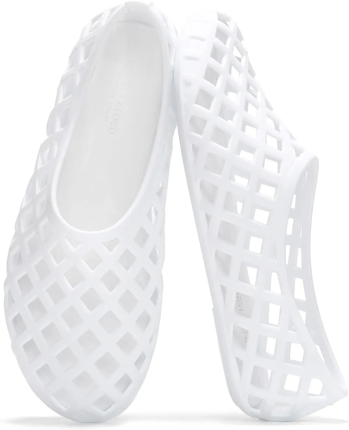 Project Cloud Jelly Shoes for Women - Lightweight & Water-Resistant Women's Flats Sandals - Non Slip Womens Shoes - Perfect Summer Jelly Flats for Women 2025 (Jellz)