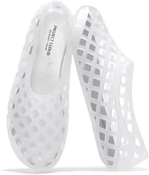 Project Cloud Jelly Shoes for Women - Lightweight & Water-Resistant Women's Flats Sandals - Non Slip Womens Shoes - Perfect Summer Jelly Flats for Women 2025 (Jellz)