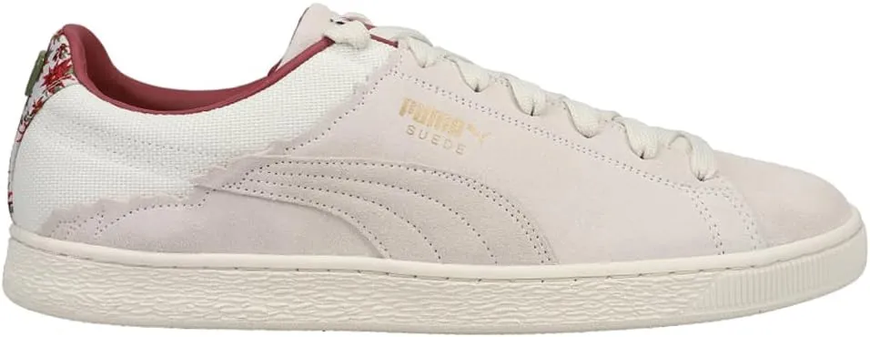 PUMA Mens Suede & Chill Lace Up Sneakers Shoes Casual - Off White - Size 10.5 M
