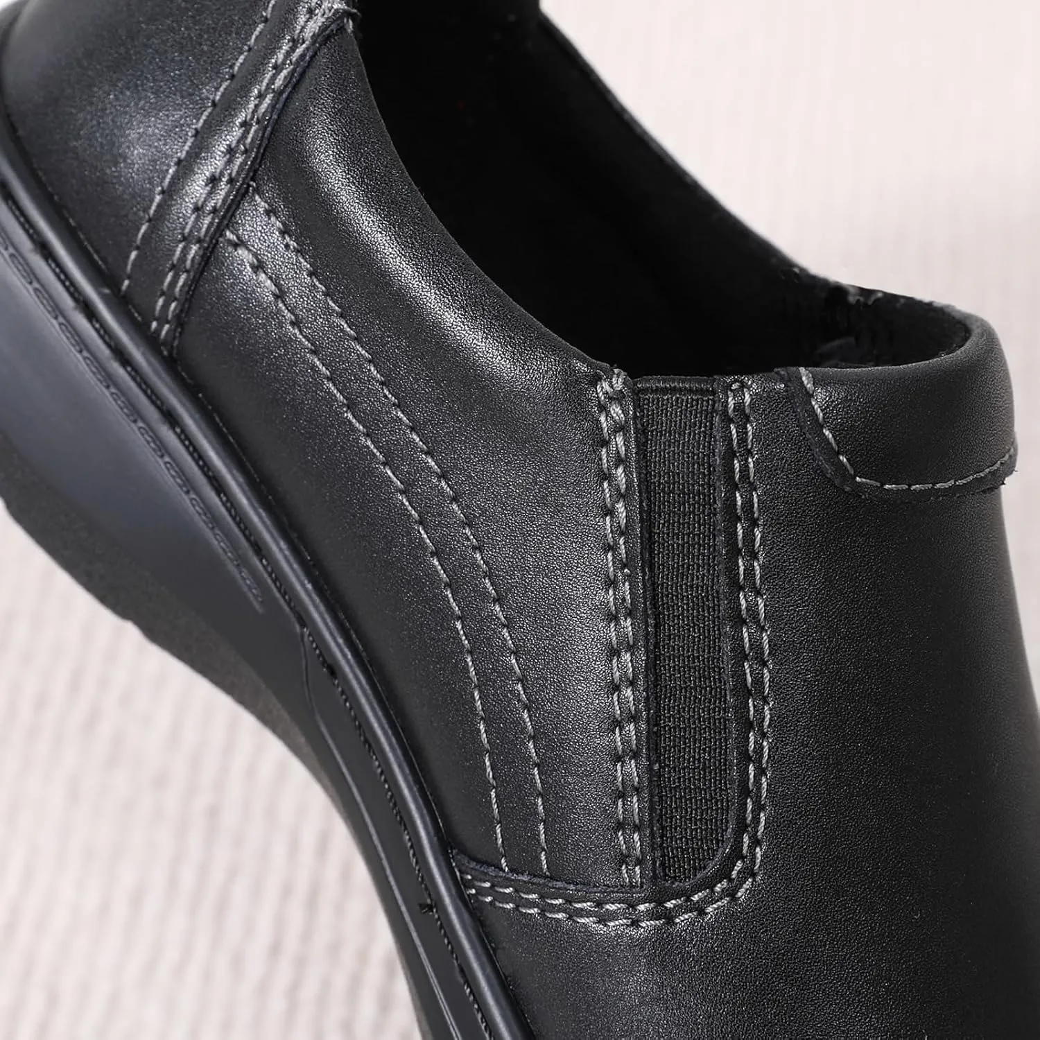 QAE Loafers for Women Orthopedic Shoes Comfortable Slip-Ons Work Flats Womens Business Casual Dress Penny Loafers